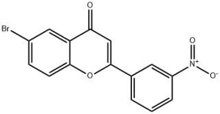 6-Bromo-3’-nitroflavone, PURITY at 98.21%, HPLC, 50 GRAM/BAG