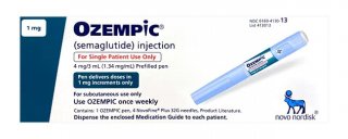 Ozempic, (3mL Pen), 1 MG Pen Injector, Without insurance, 385