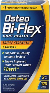 HOT SALE, COMPARABLE TO Osteo Bi-Flex Triple Strength(5) with Vitamin D Glucosamine Chondroitin Joint Health Supplement, Coated Tablets, Red, 120 Count
