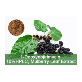 1-Deoxynojirimycin 10%HPLC Mulberry Leaf Extract 1kg/bag free shipping