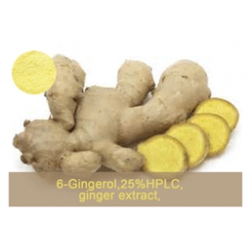 6-Gingerol 25%HPLC ginger extract 1kg/bag free shipping