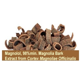 Magnolol 98%min. CAS No. 528-43-8 500gram/carton free shipping